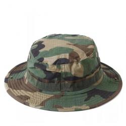 Chapeau de brousse tactique - Woodland