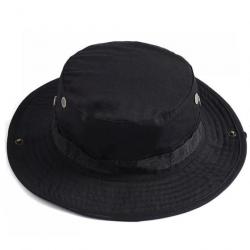 Chapeau de brousse tactique - Noir