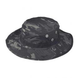 Chapeau de brousse tactique - Multicam noir