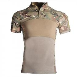 Chemise Tactique Manche Courte Multicam