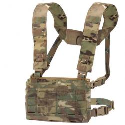 Chest Rig en Nylon Laser-Cut - Multicam