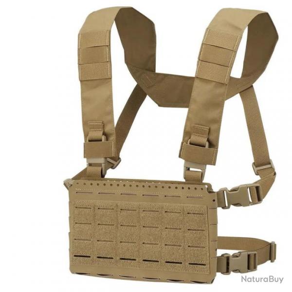 Chest Rig en Nylon Laser-Cut - Tan