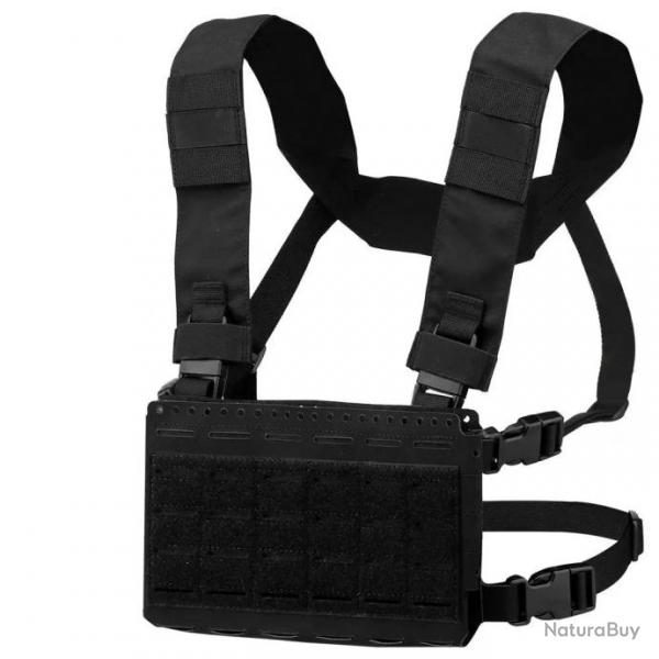 Chest Rig en Nylon Laser-Cut - Noir