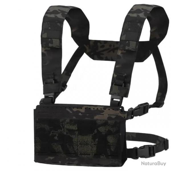 Chest Rig en Nylon Laser-Cut - Multicam Noir