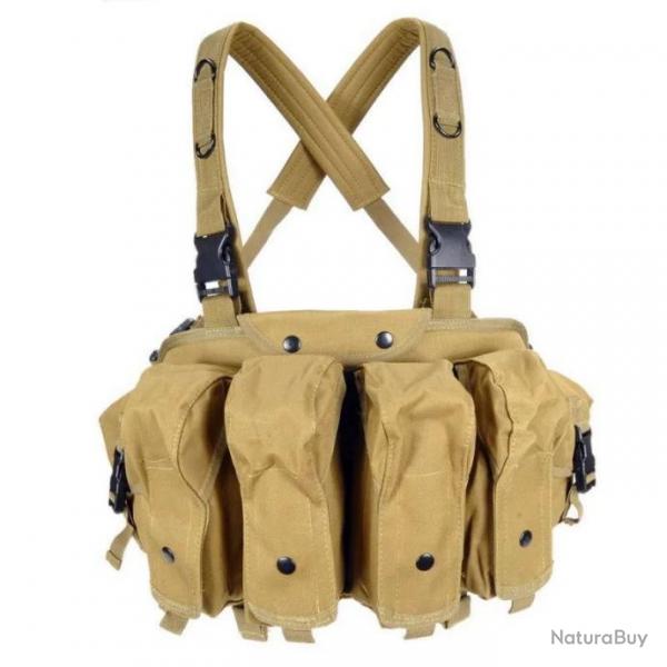 Chest Rig Old School - Tan