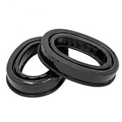 Coussinets Gel Silicone pour Casque Type Comtac - Noir