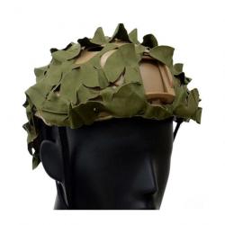 Couvre casque camouflage 3D - Vert OD