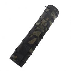 Couvre silencieux 21cm - Multicam noir