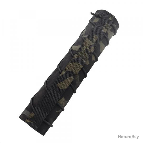 Couvre silencieux 21cm - Multicam noir