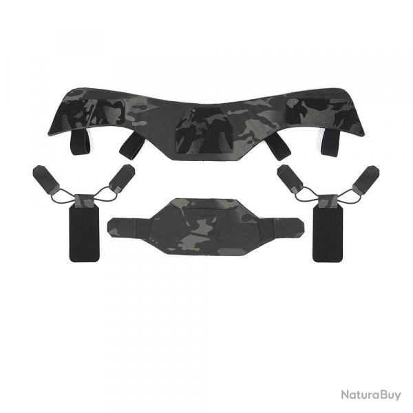 DM GEAR Collerette en Mousse - Multicam Noir