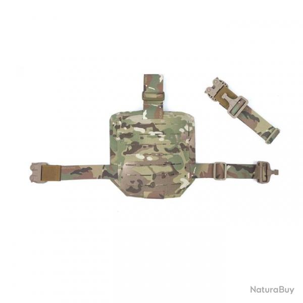 DM GEAR Plateforme de Cuisse Molle - Droitier - Multicam