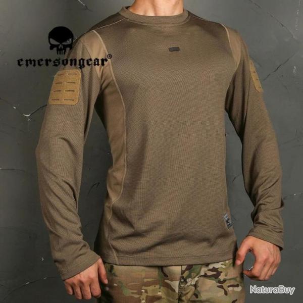 EMERSONGEAR T-shirt Tactique UMP Frogmen Blue Label - Tan / S