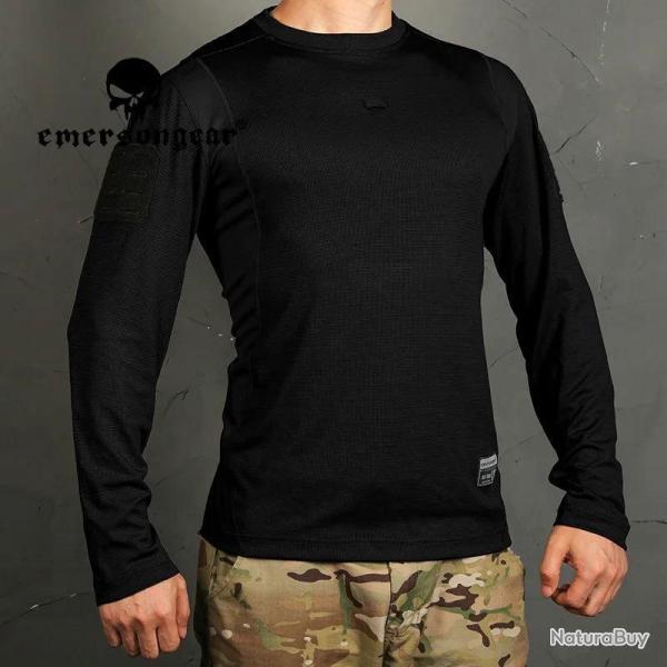 EMERSONGEAR T shirt Tactique UMP Frogmen Blue Label Noir
