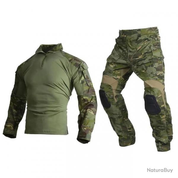 Emersongear Uniforme Tactique Multicam Tropic Type G3 - Multicam Tropic / S