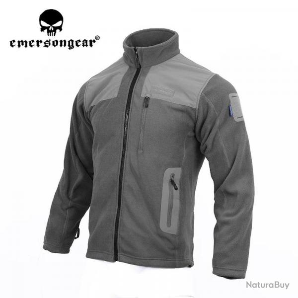 Emersongear Veste polaire tactique - Gris / S