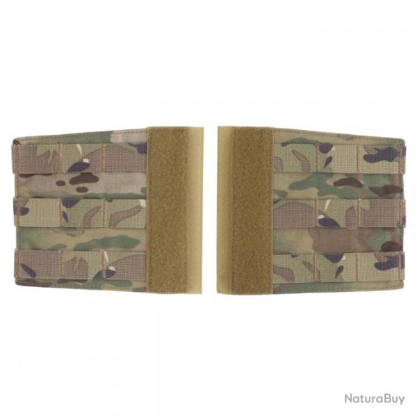 Ensemble de supports de plaque latrales de protection - Multicam