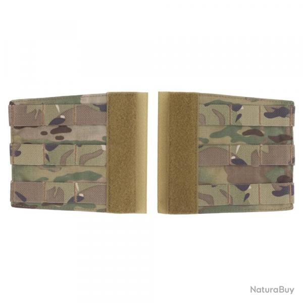 Ensemble de supports de plaque latrales de protection - Multicam
