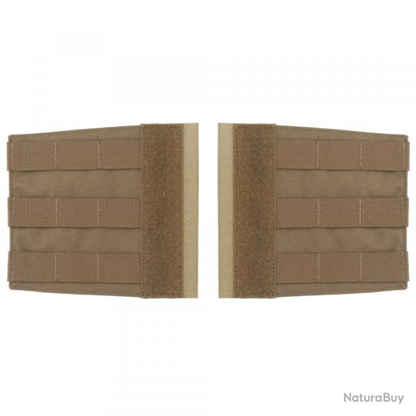 Ensemble de supports de plaque latrales de protection - Tan