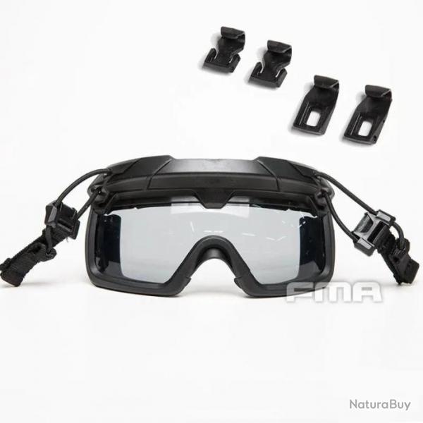 FMA Lunettes Tactiques pour Casque - Noir