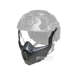 FMA Mandibule de protection pour casque FAST - Noir