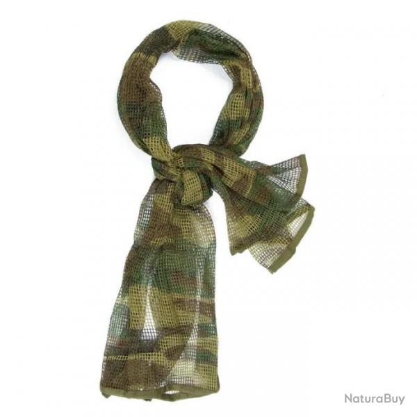 Foulard de camouflage - Woodland / 180x85cm