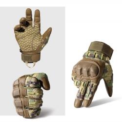 Gants tactiques coqués Multicam
