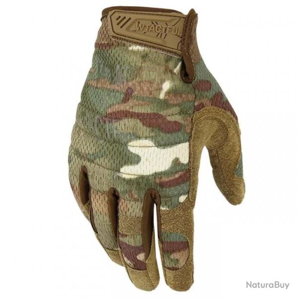 Gants tactiques lgers - Multicam / S / CHINA