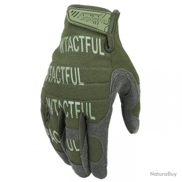 Gants tactiques lgers - Vert OD / XL / CHINA