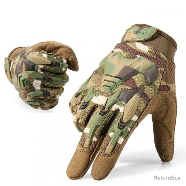 Gants tactiques lgers renforcs - Multicam / S