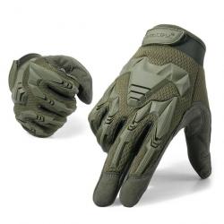 Gants tactiques légers renforcés - Vert OD / S