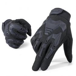 Gants tactiques légers renforcés - Noir / S