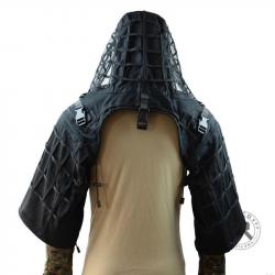 Ghillie tactique type Viper Hood - Noir / One Size