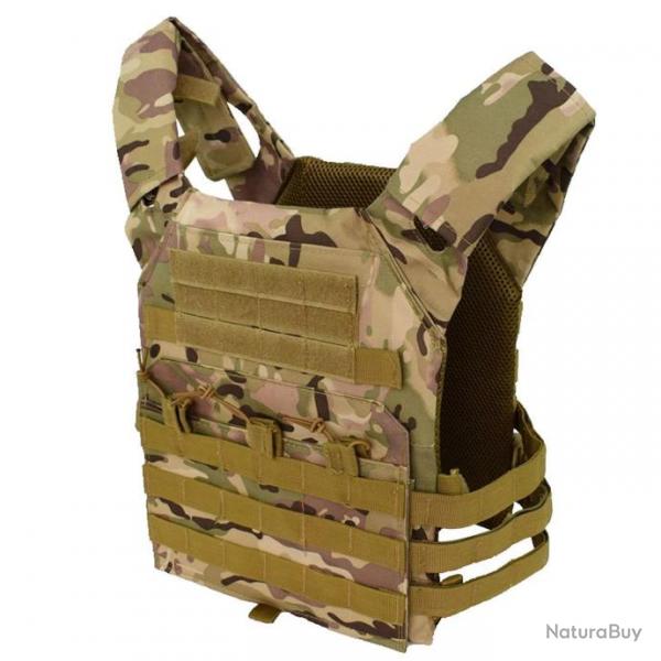 Gilet Porte Plaque type JPC - Multicam / CHINA