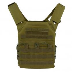 Gilet Porte Plaque type JPC - Vert