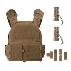 Gilet Porte-Plaque low profile Bravo - Tan