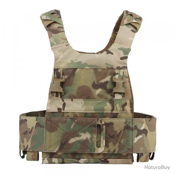 Gilet Porte-Plaque Slick Modulaire - Multicam