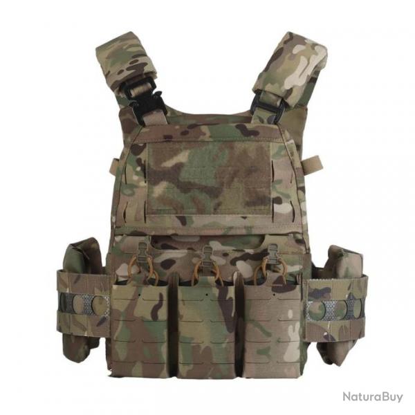 Gilet Porte-plaque type Flex V5 - Multicam