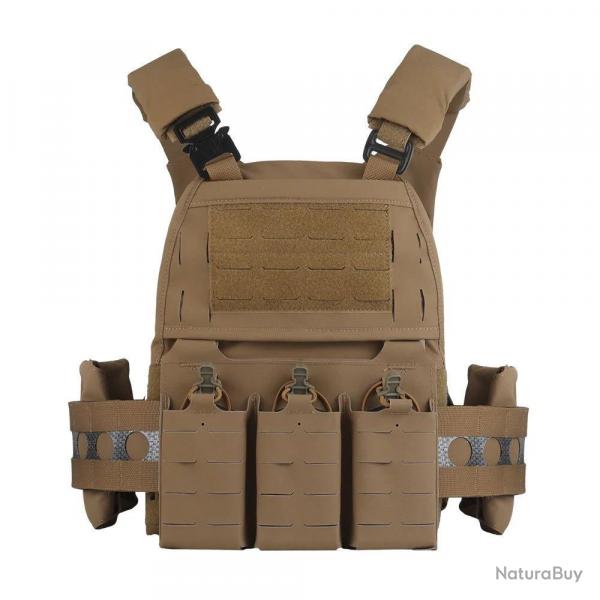 Gilet Porte-plaque type Flex V5 - Tan