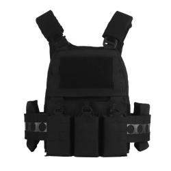 Gilet Porte-plaque type Flex V5 - Noir