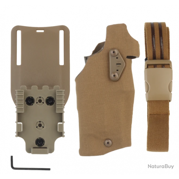 Holster Glock Type Safari - Droitier - Tan