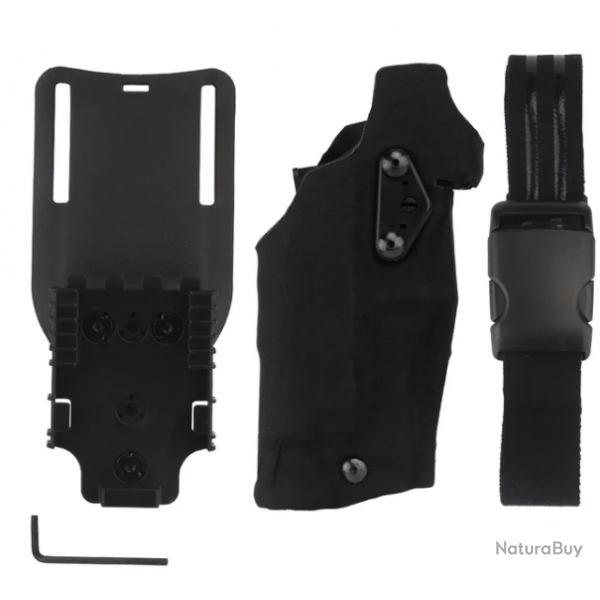Holster Glock Type Safari - Droitier - Noir