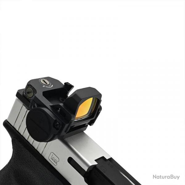 Holy Warrior Red Dot VISM FlipDot Pro - Noir