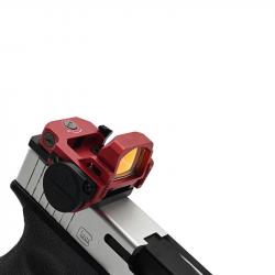 Holy Warrior Red Dot VISM FlipDot Pro - Rouge