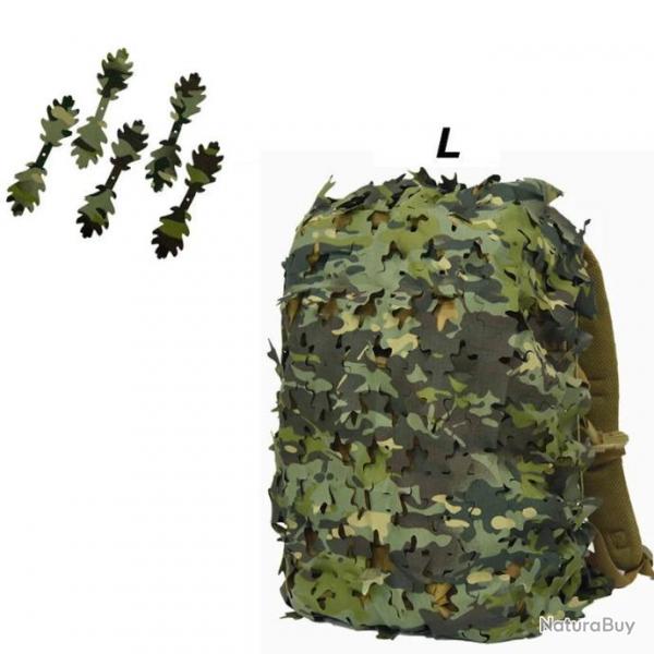 Housse de Sac  Dos Camouflage 3D Laser-Cut - Multicam Tropic L