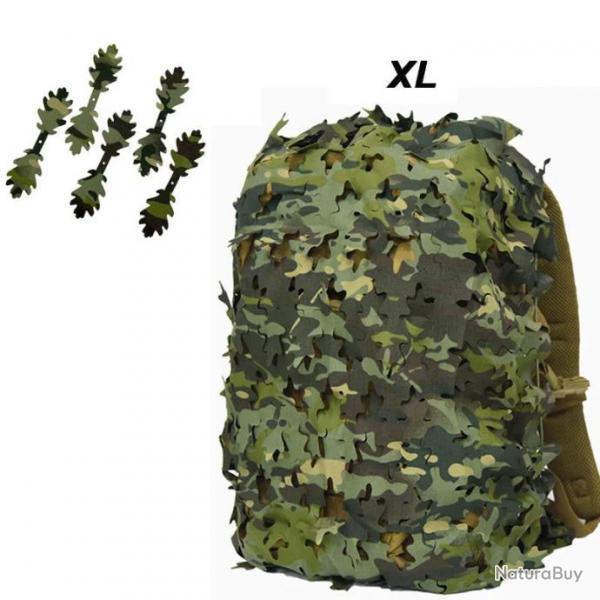 Housse de Sac  Dos Camouflage 3D Laser-Cut - Multicam Tropic XL