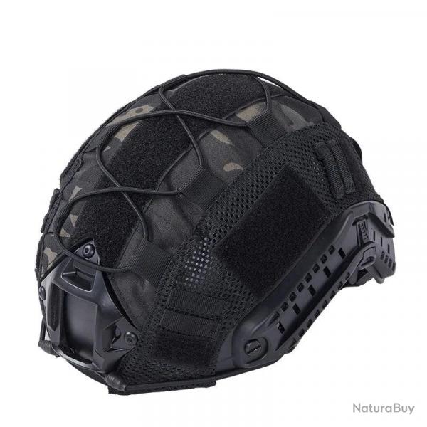 IDOGEAR Couvre-casque pour casque type FAST - Multicam Noir