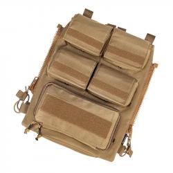 IDOGEAR Panneau arrière tactique multi-poches - Tan