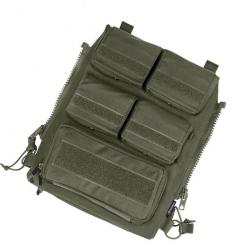 IDOGEAR Panneau arrière tactique multi-poches - Ranger Green / CHINA