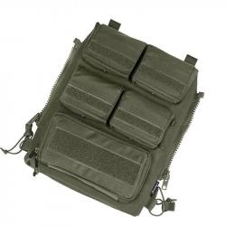 IDOGEAR Panneau arrière tactique multi-poches - Ranger Green