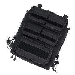 IDOGEAR Panneau arrière tactique multi-poches - Noir / CHINA